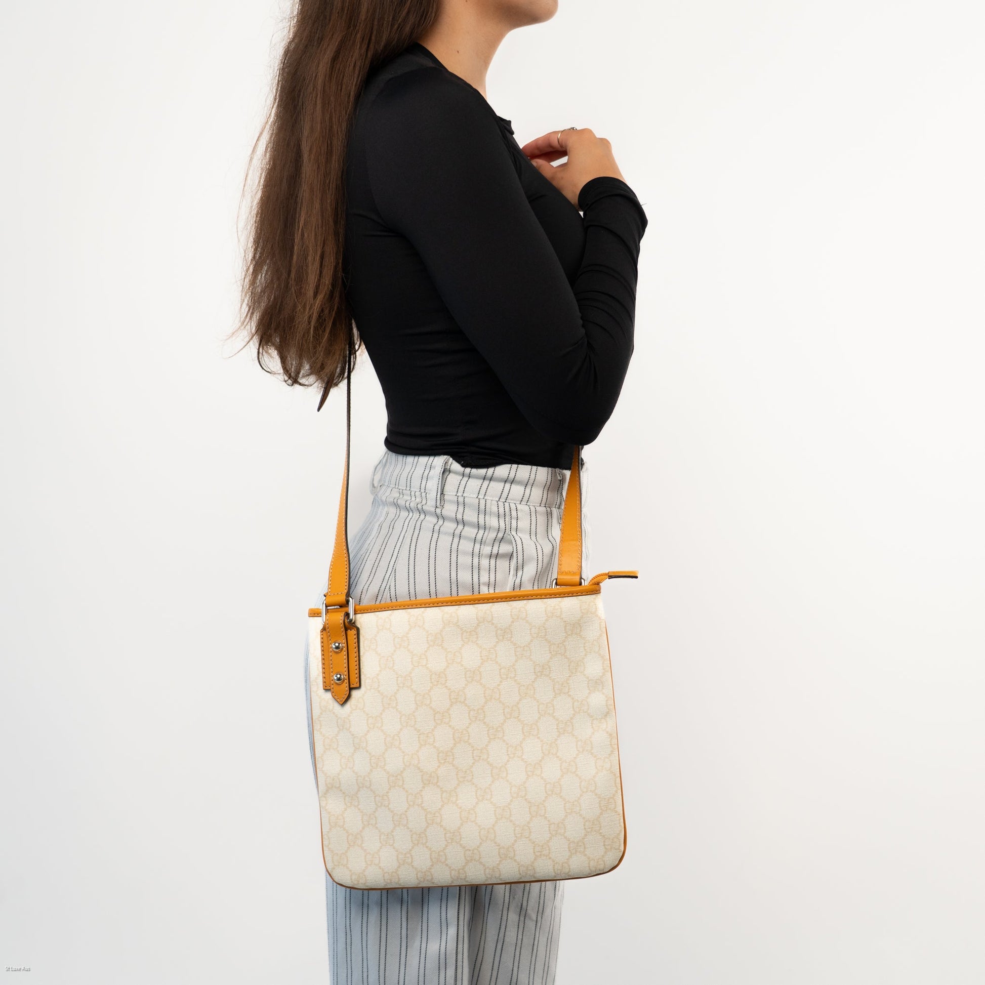 Gucci GG Supreme Crossbody Bag - St. Luxe