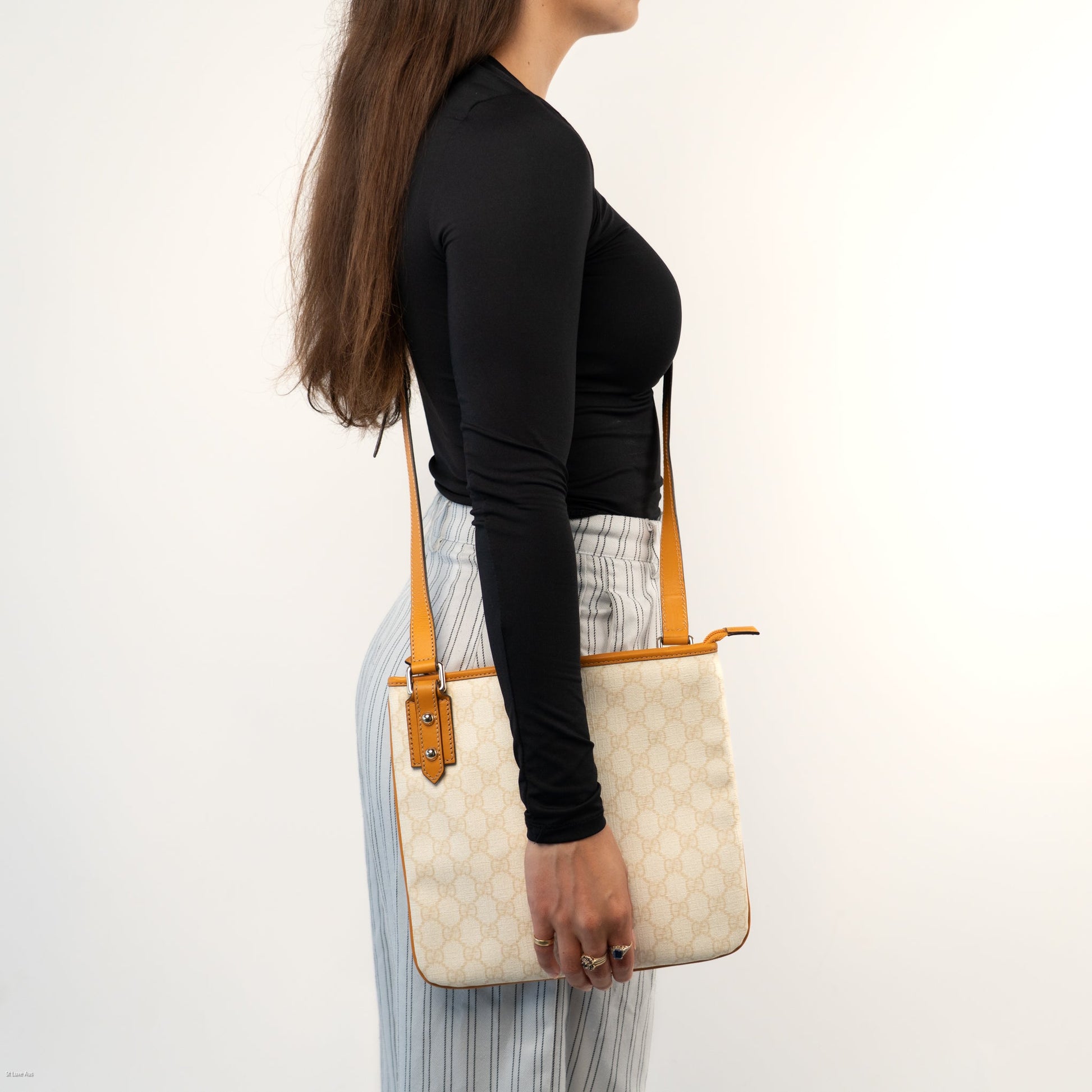 Gucci GG Supreme Crossbody Bag - St. Luxe