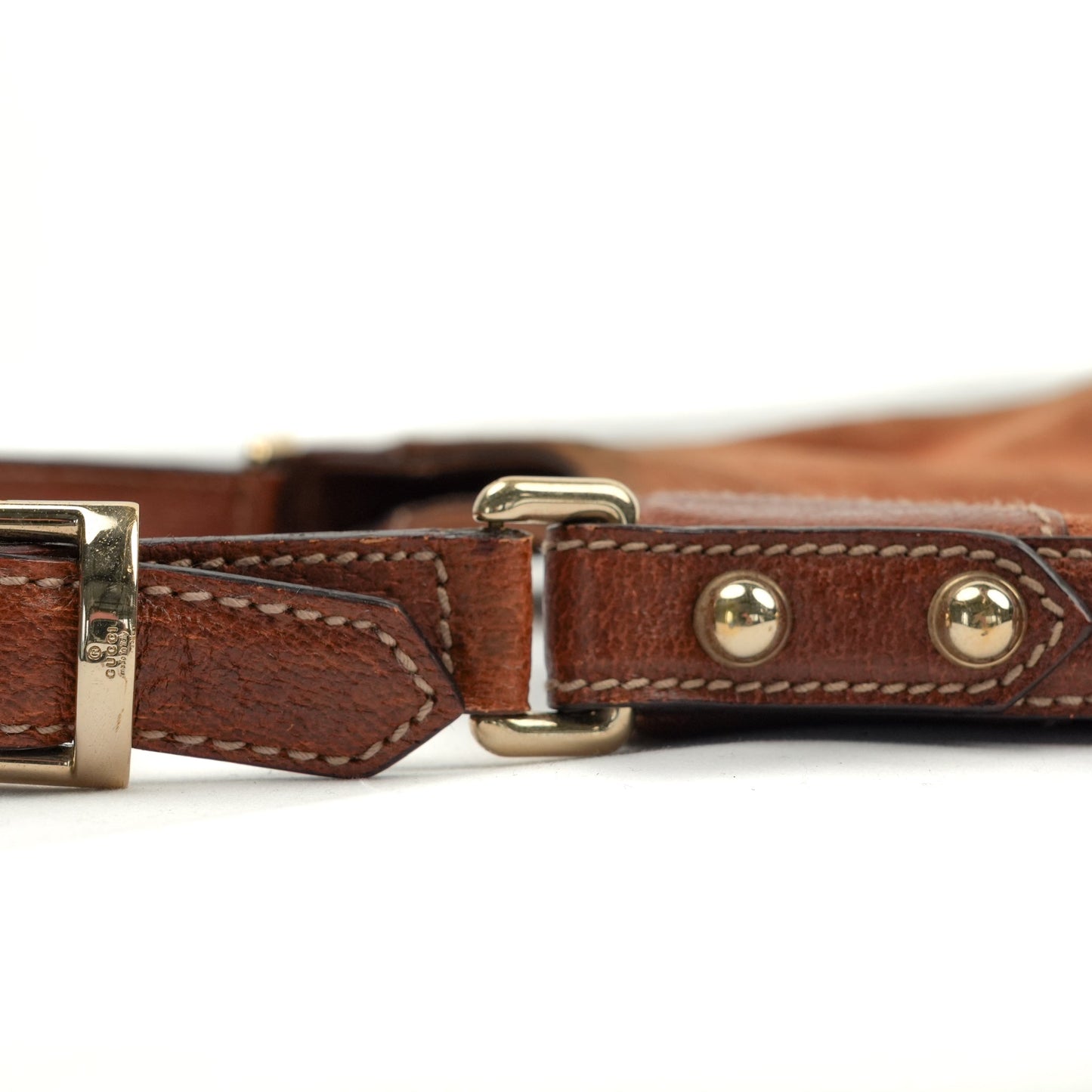 Gucci Horsebit Hasler Hobo - Brown Leather Shoulder Bag - St. Luxe