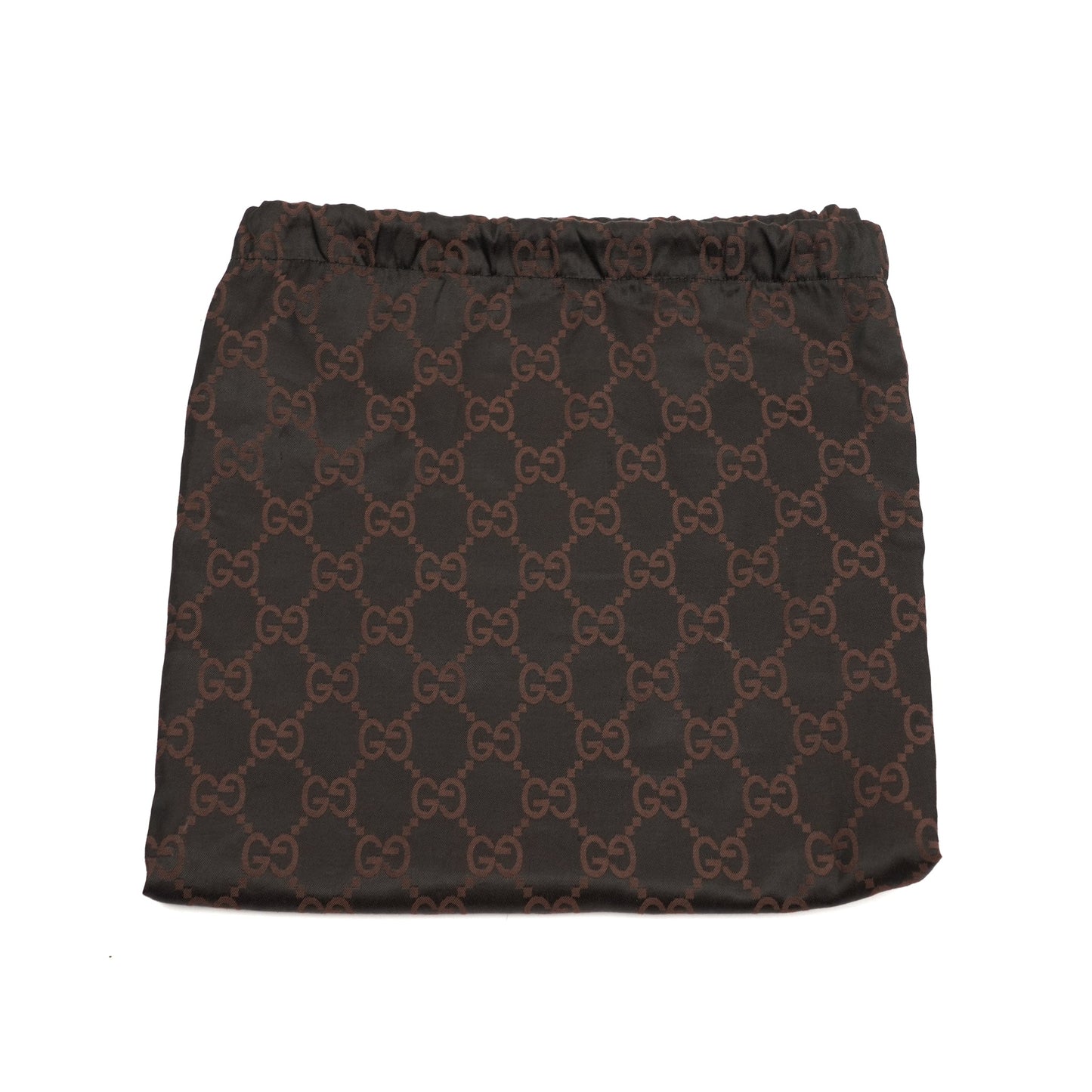 Gucci Horsebit Shoulder Bag - Black GG Monogram with Leather Trim - St. Luxe