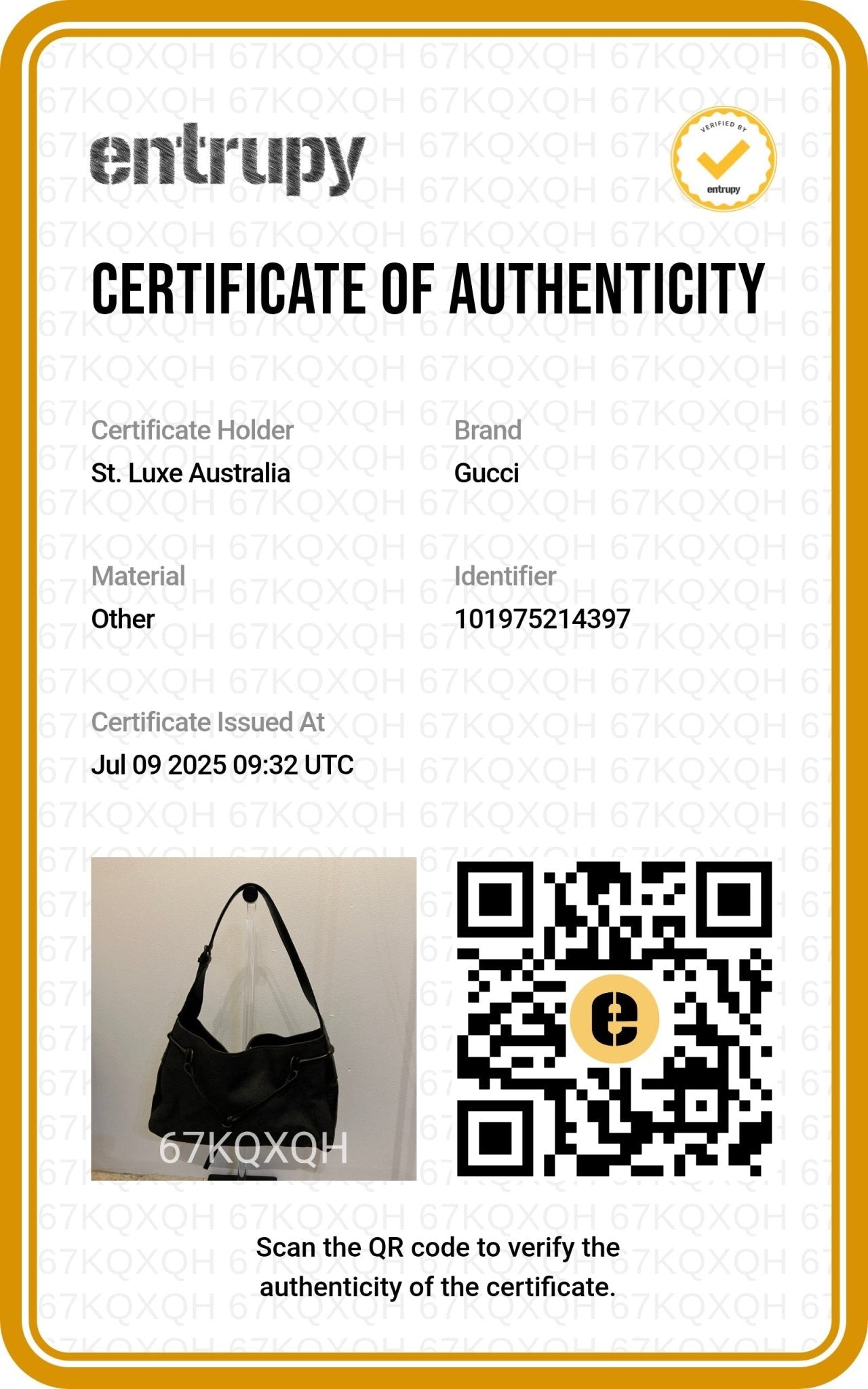 Gucci Horsebit Shoulder Bag - Black GG Monogram with Leather Trim - St. Luxe