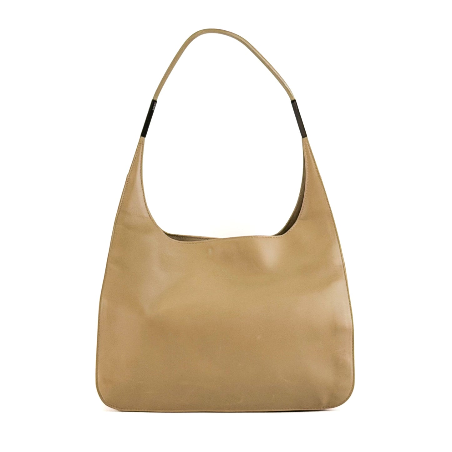 Gucci Jackie Beige Leather Shoulder Bag - St. Luxe