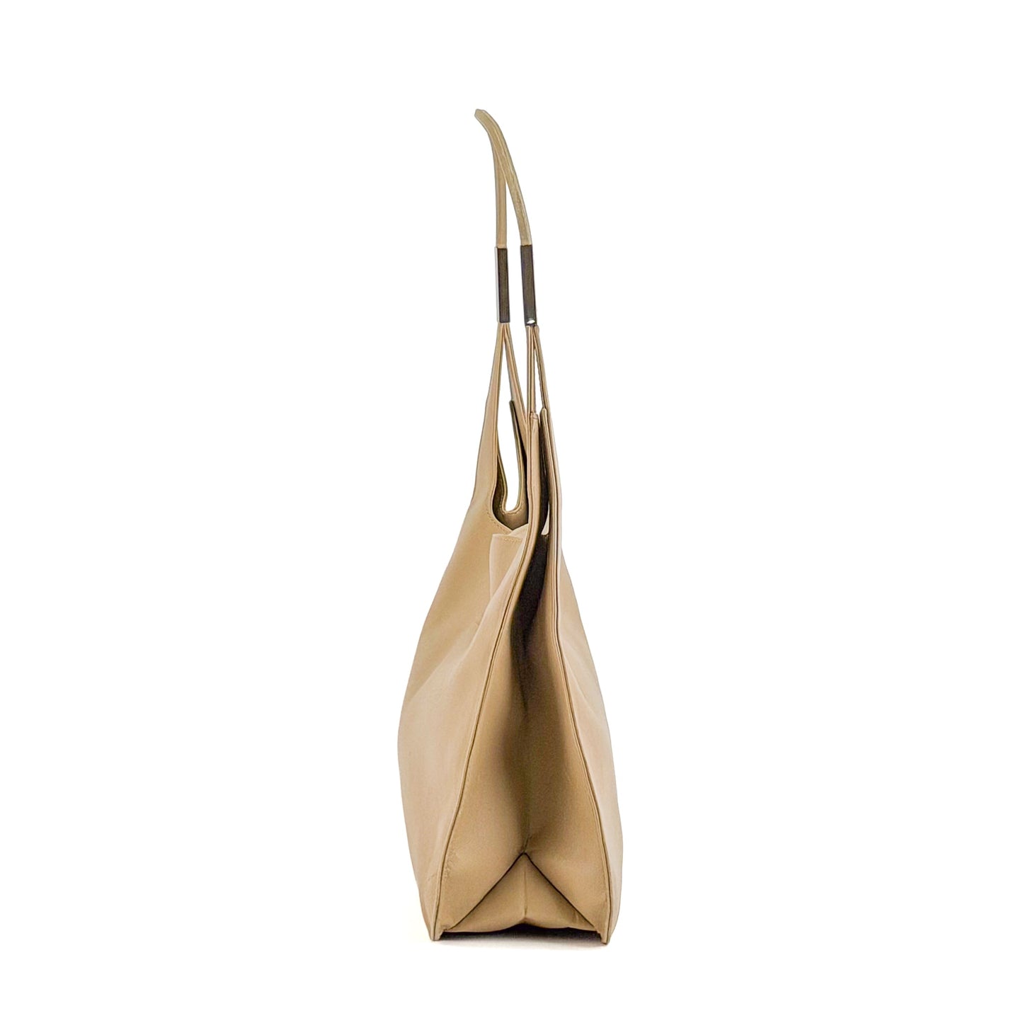 Gucci Jackie Beige Leather Shoulder Bag - St. Luxe