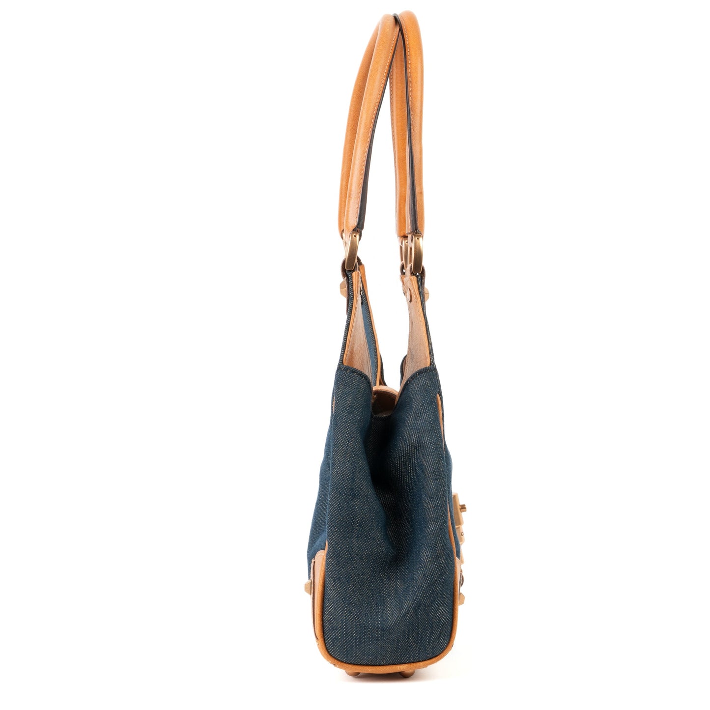 Gucci Jackie Blue Denim Canvas - St. Luxe