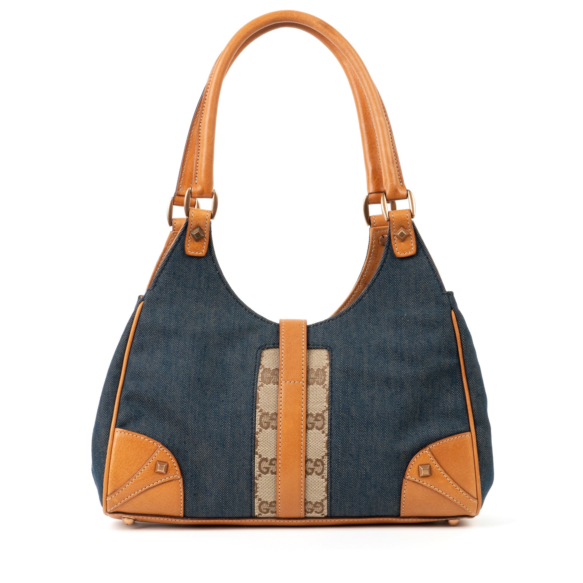 Gucci Jackie Blue Denim Canvas - St. Luxe