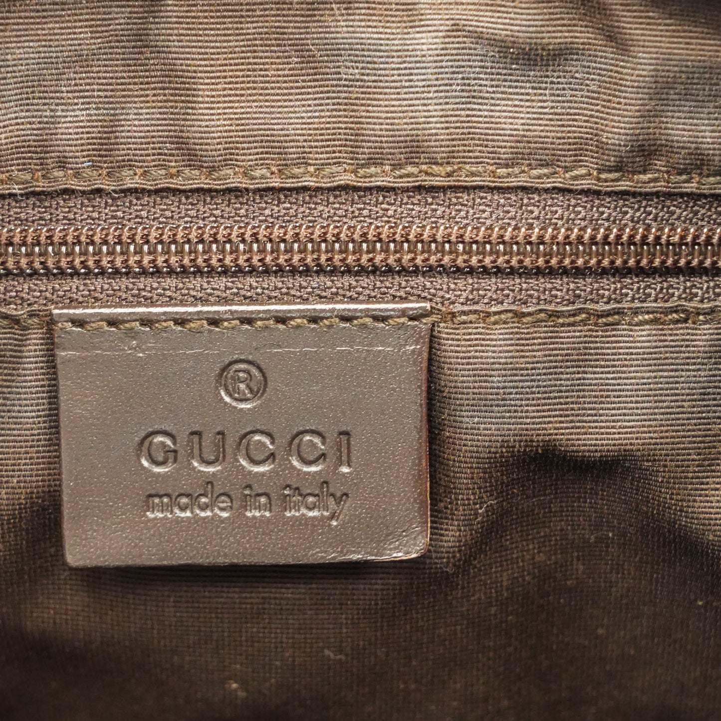 Gucci Jackie Brown GG Canvas Shoulder Bag - Silver Hardware - St. Luxe