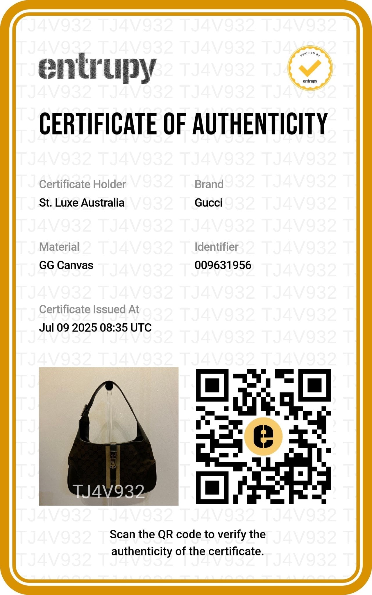 Gucci Jackie Brown GG Canvas Shoulder Bag - Silver Hardware - St. Luxe