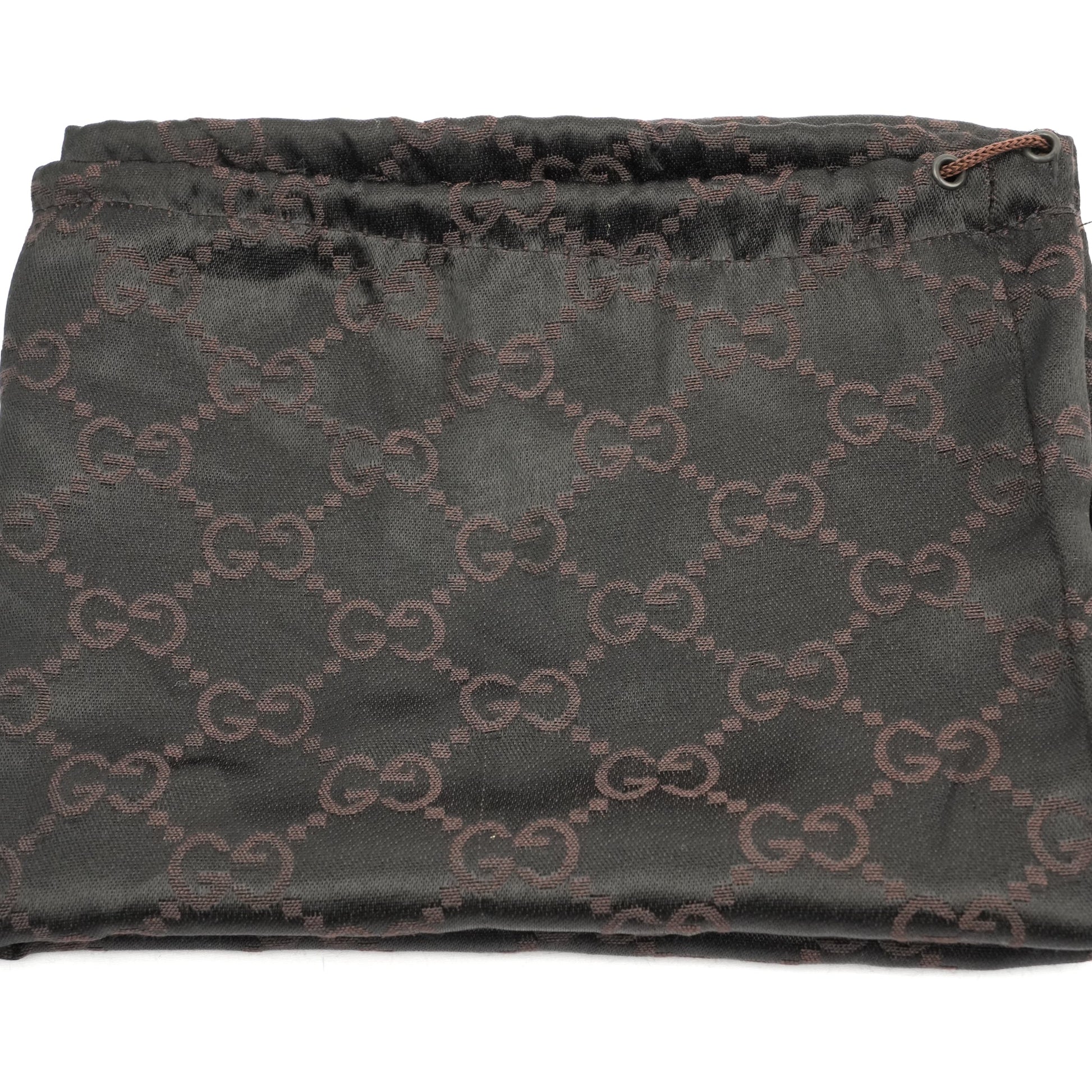 Gucci Jackie Brown GG Canvas Shoulder Bag - Silver Hardware - St. Luxe