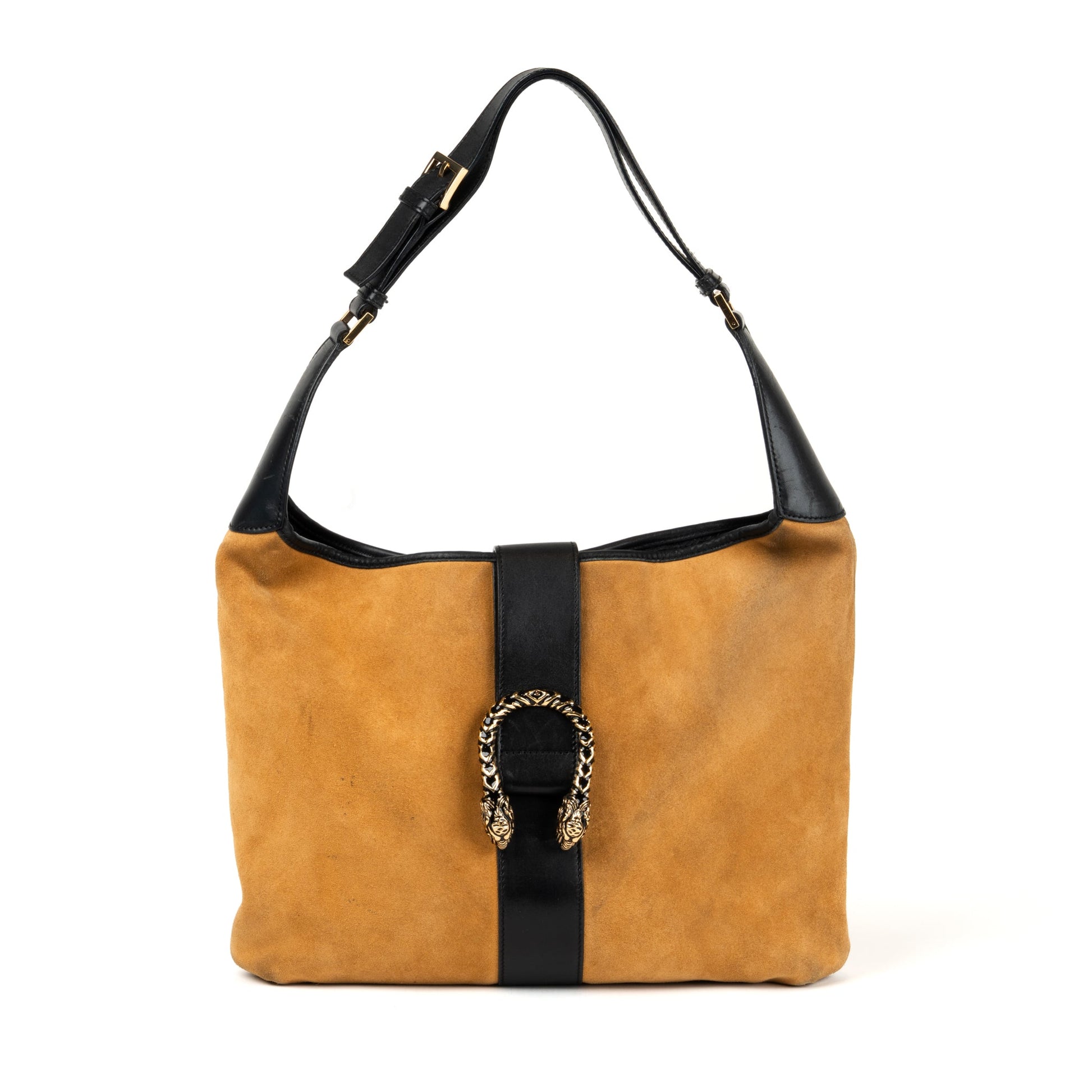 Gucci Suede Dionysus Shoulder Bag - St. Luxe