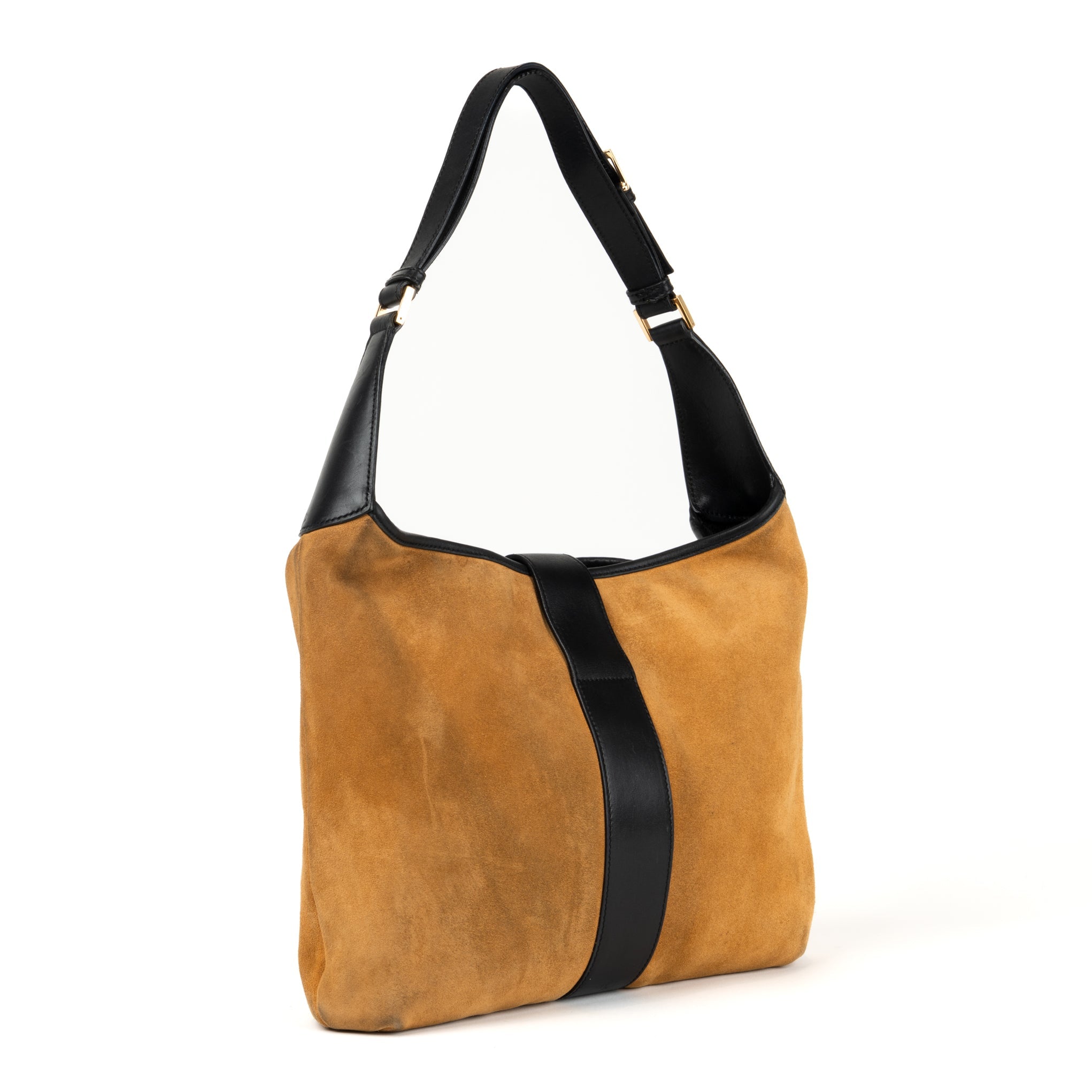 GUCCI Bamboo 2WAY Hand Shoulder Bag OLD GUCCI SUEDE SHOULDER BAG