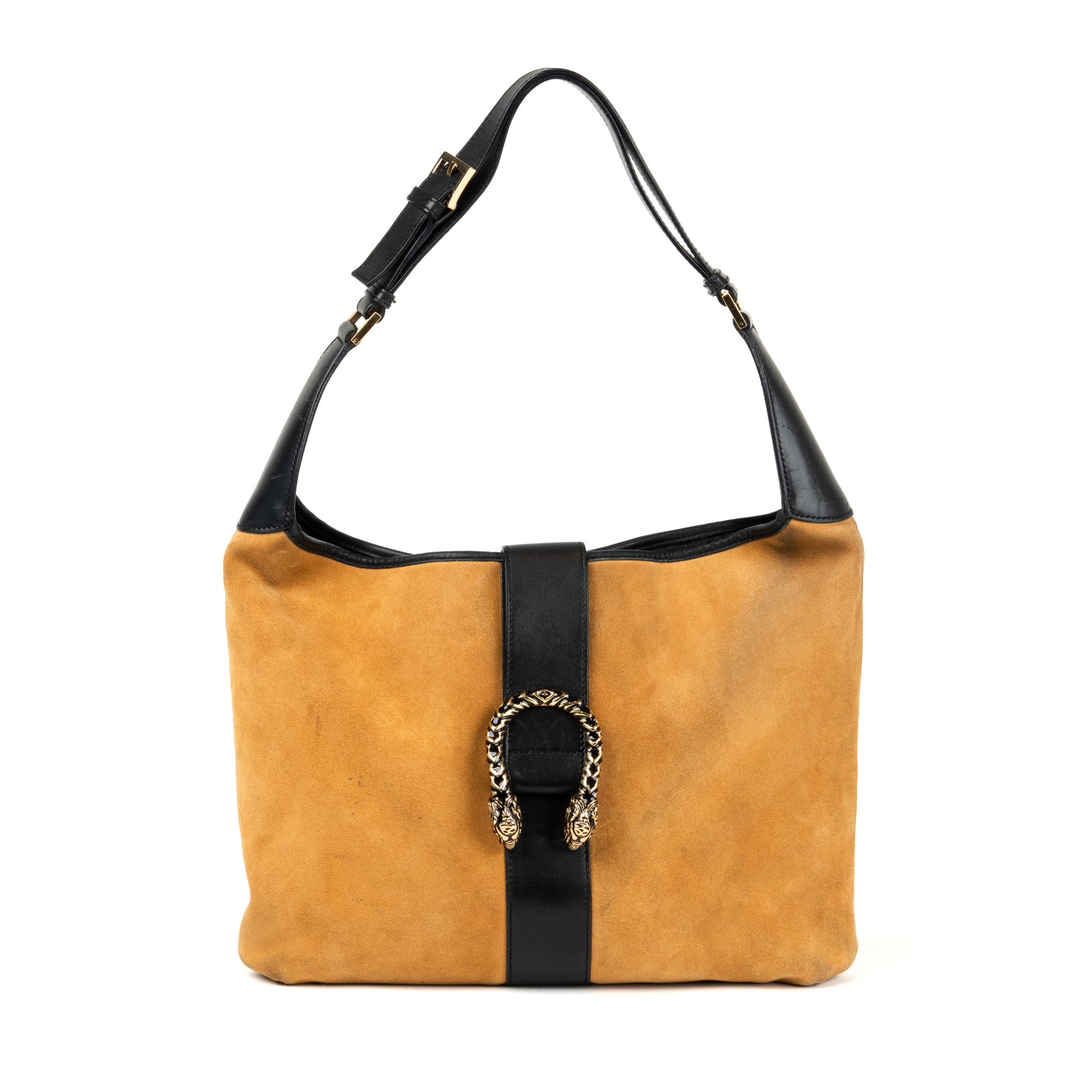 Gucci Suede Dionysus Shoulder Bag - St. Luxe