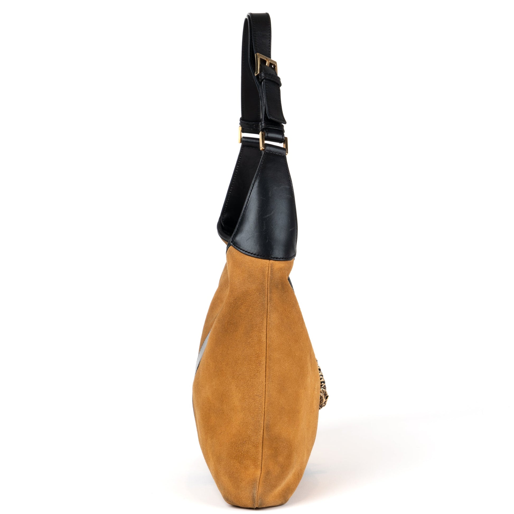 Gucci Suede Dionysus Shoulder Bag - St. Luxe