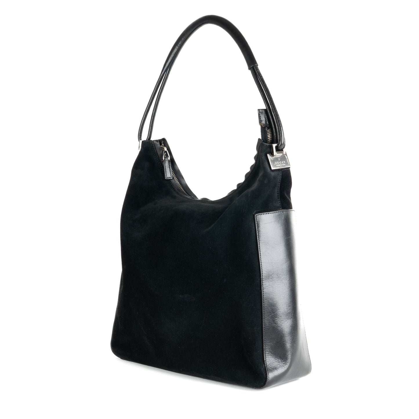 Gucci Suede Hobo Shoulder Bag - St. Luxe