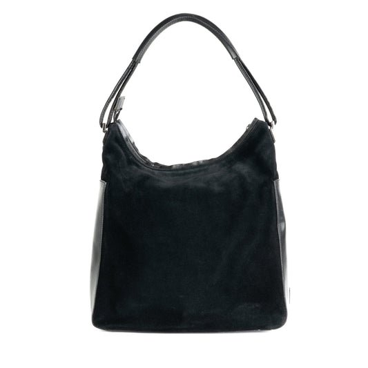Gucci Suede Hobo Shoulder Bag - St. Luxe