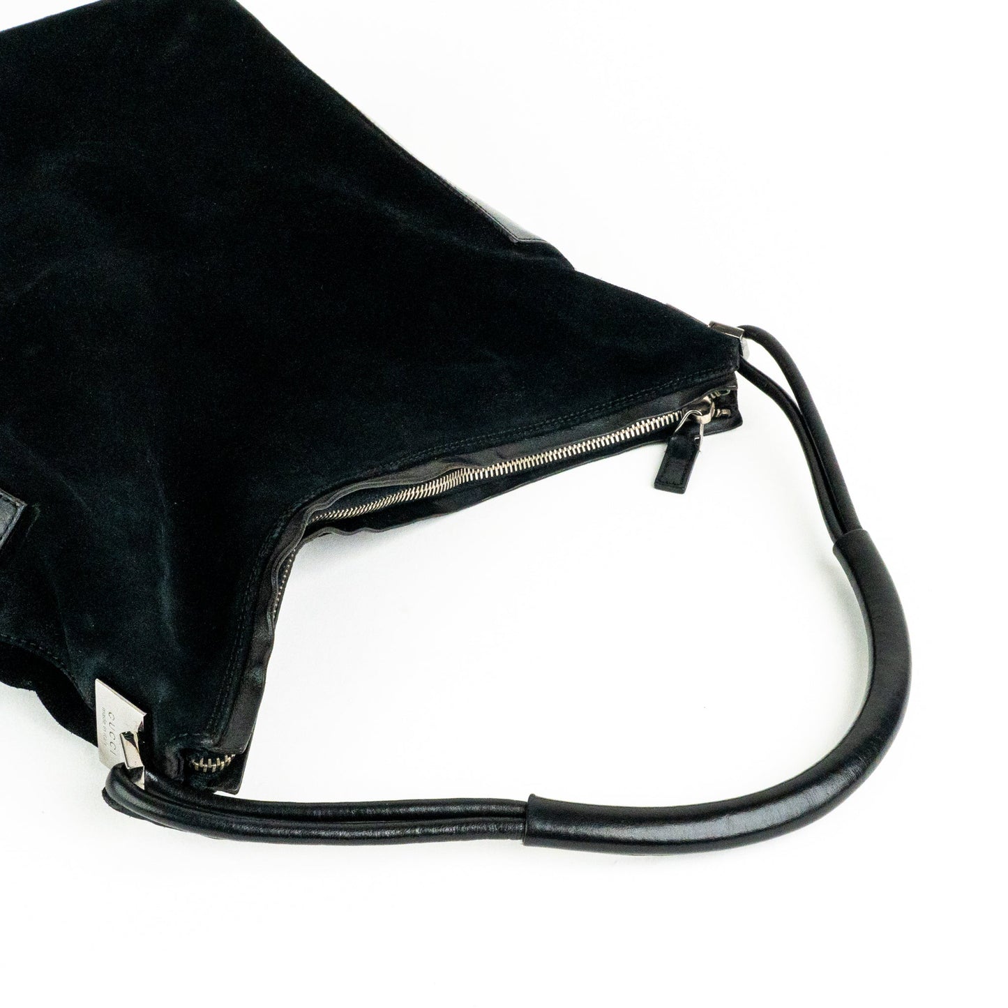 Gucci Suede Hobo Shoulder Bag - St. Luxe