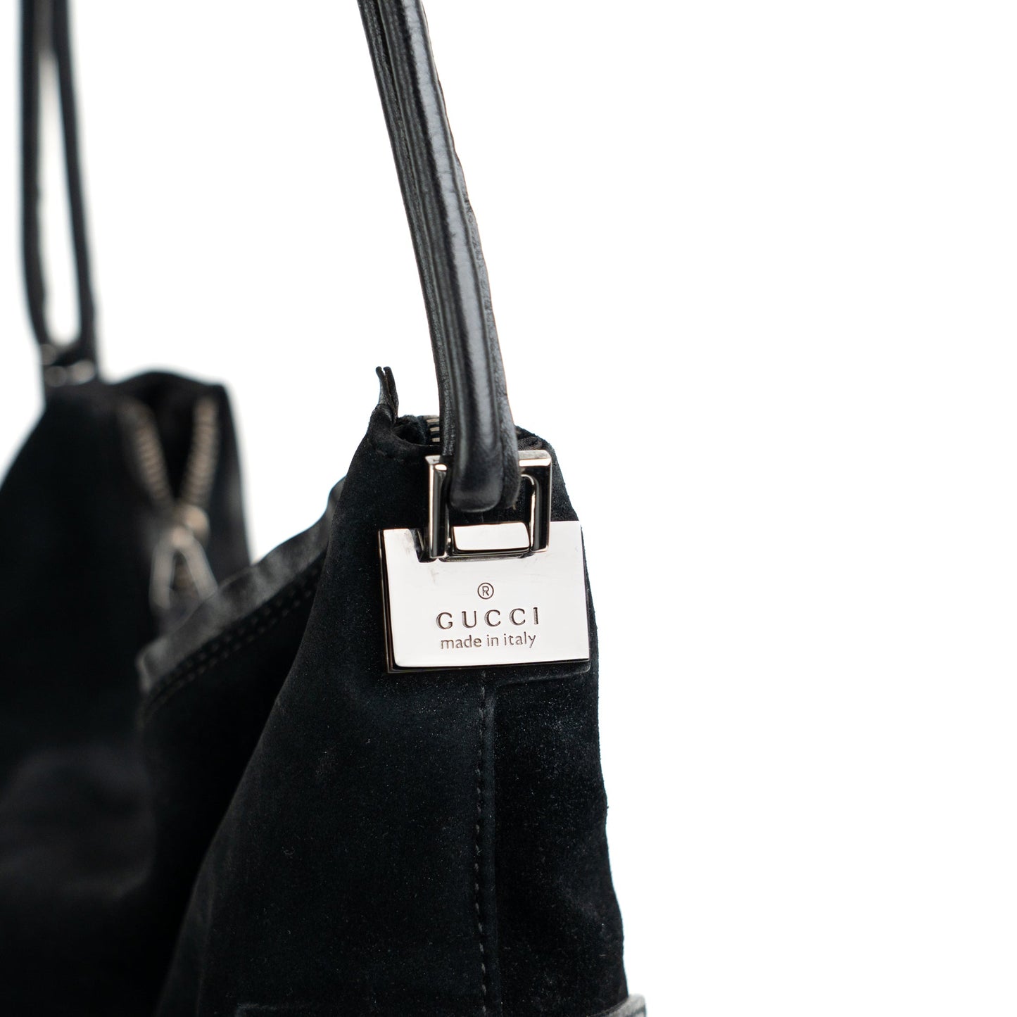 Gucci Suede Hobo Shoulder Bag - St. Luxe