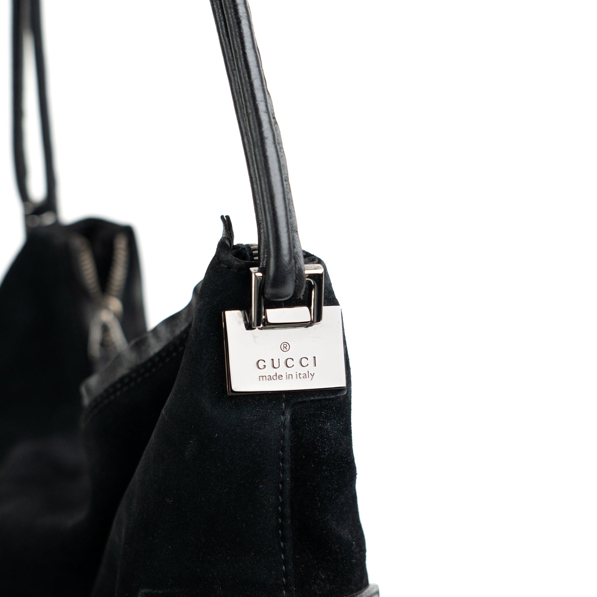 Gucci Suede Hobo Shoulder Bag - St. Luxe