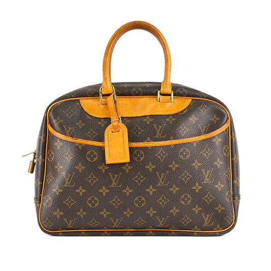 Louis Vuitton Deauville Handbag in Monogram - St. Luxe