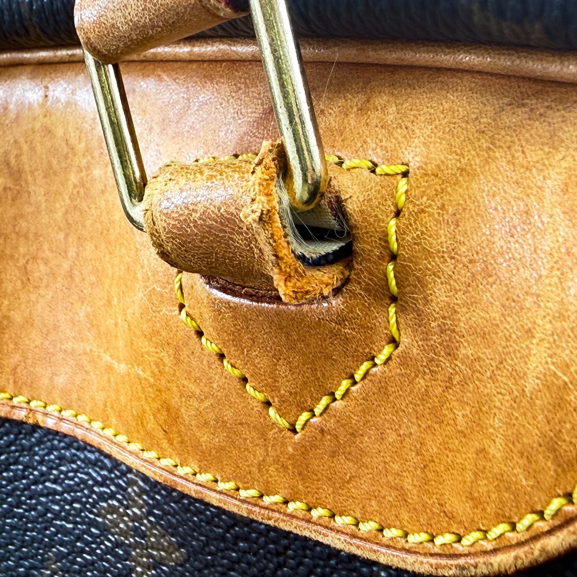 Louis Vuitton Deauville Handbag in Monogram - St. Luxe