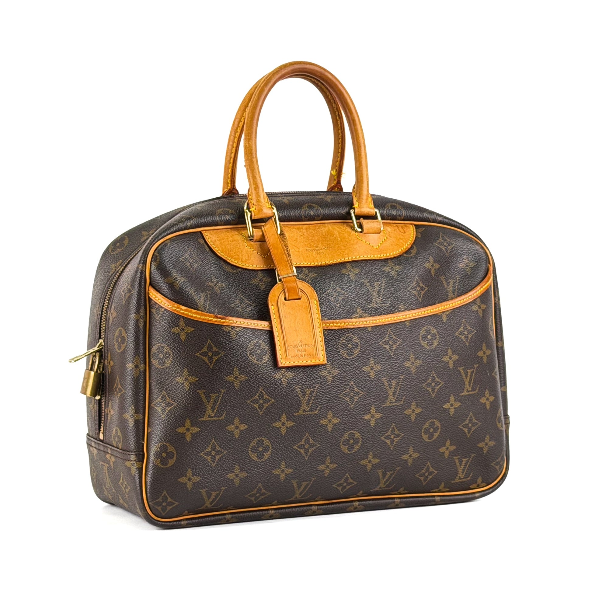 Louis Vuitton Deauville Handbag in Monogram - St. Luxe