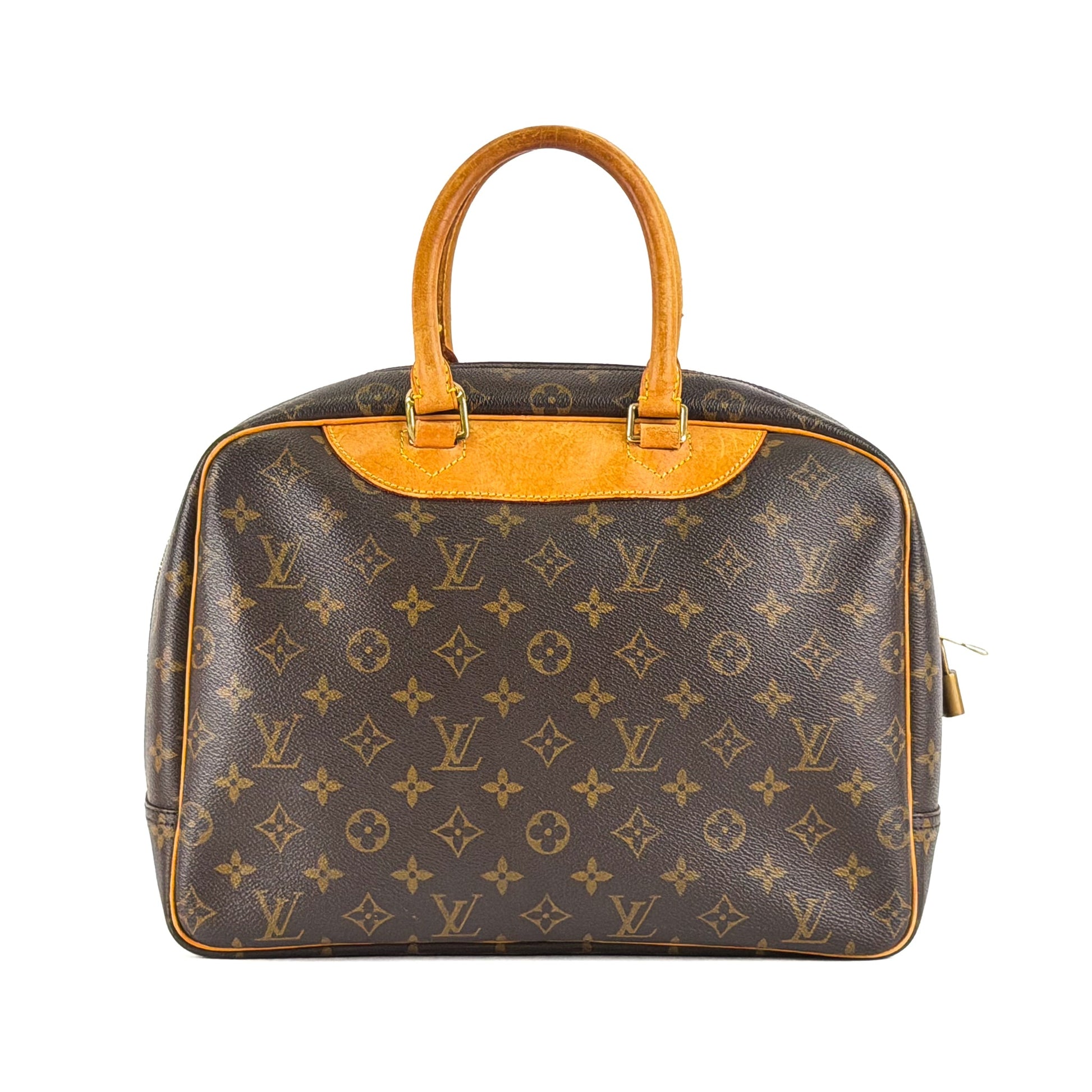 Louis Vuitton Deauville Handbag in Monogram - St. Luxe