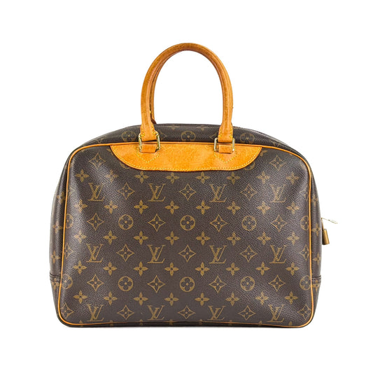 Louis Vuitton Deauville Handbag in Monogram - St. Luxe
