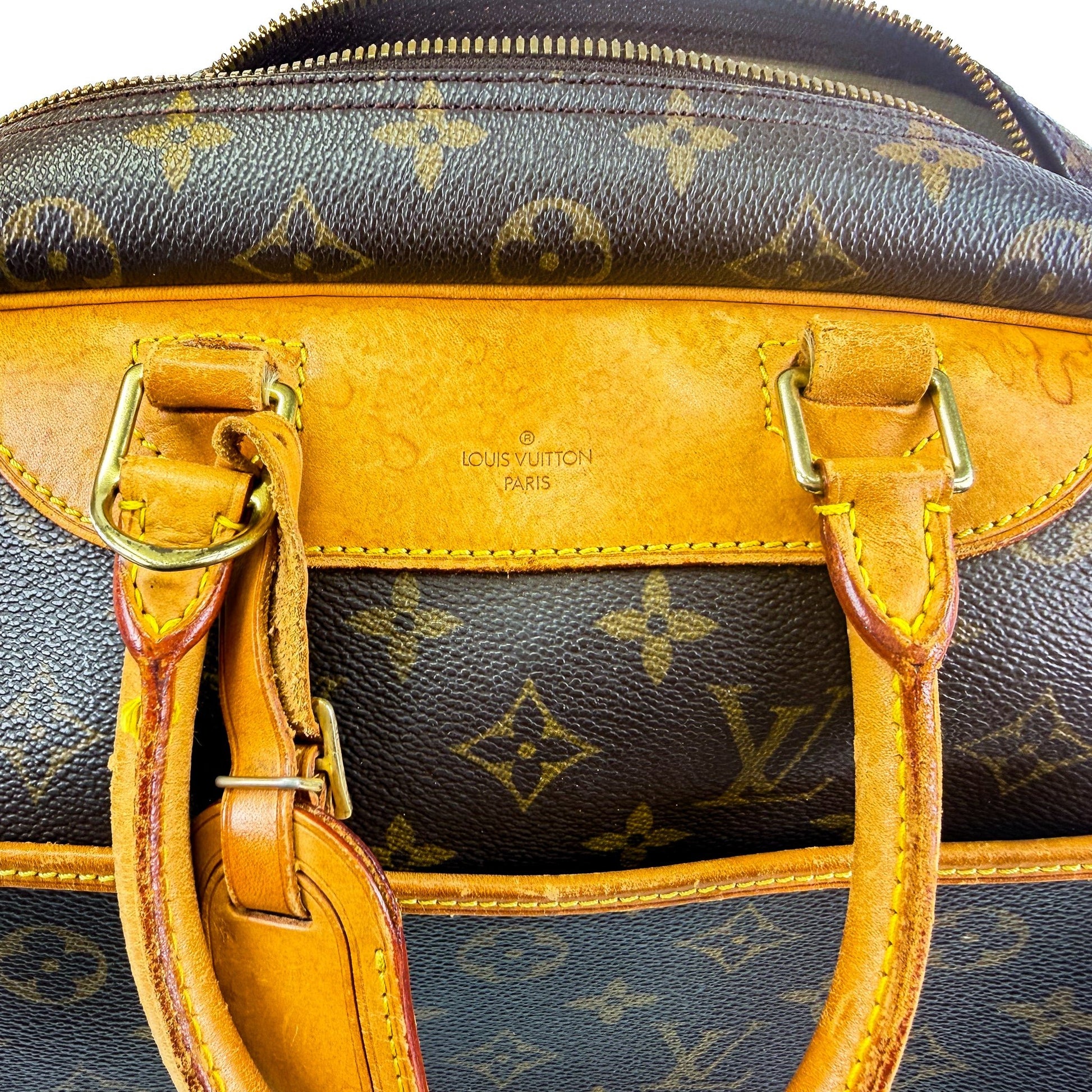 Louis Vuitton Deauville Handbag in Monogram - St. Luxe