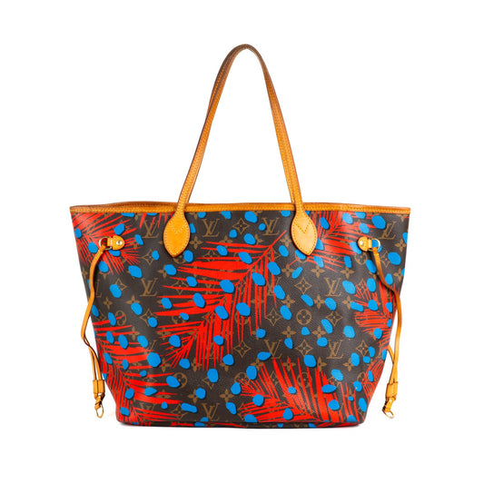 Louis Vuitton Monogram Jungle Dots Neverfull MM - St. Luxe