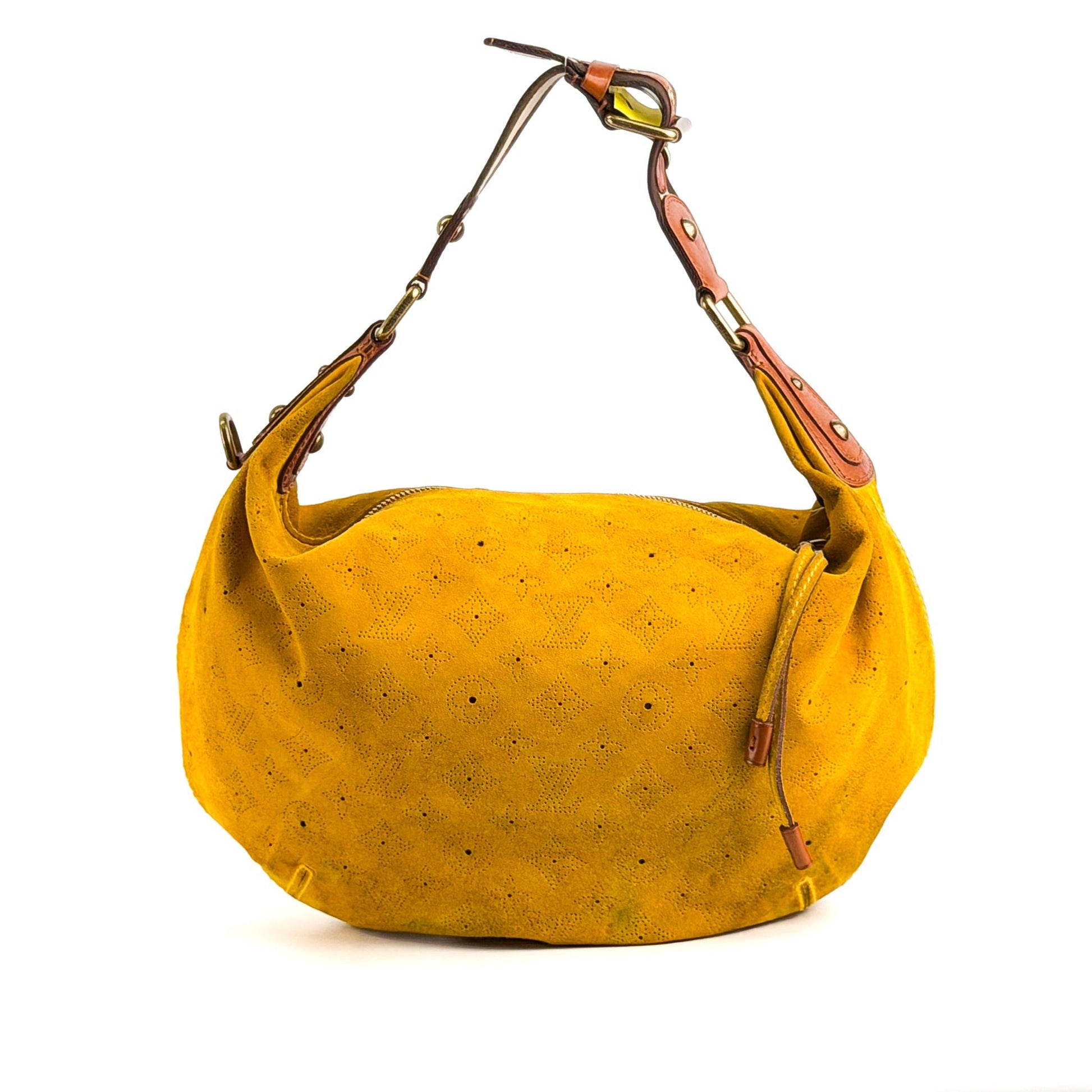 Louis Vuitton Onatah Hobo Bag Safran Suede - St. Luxe