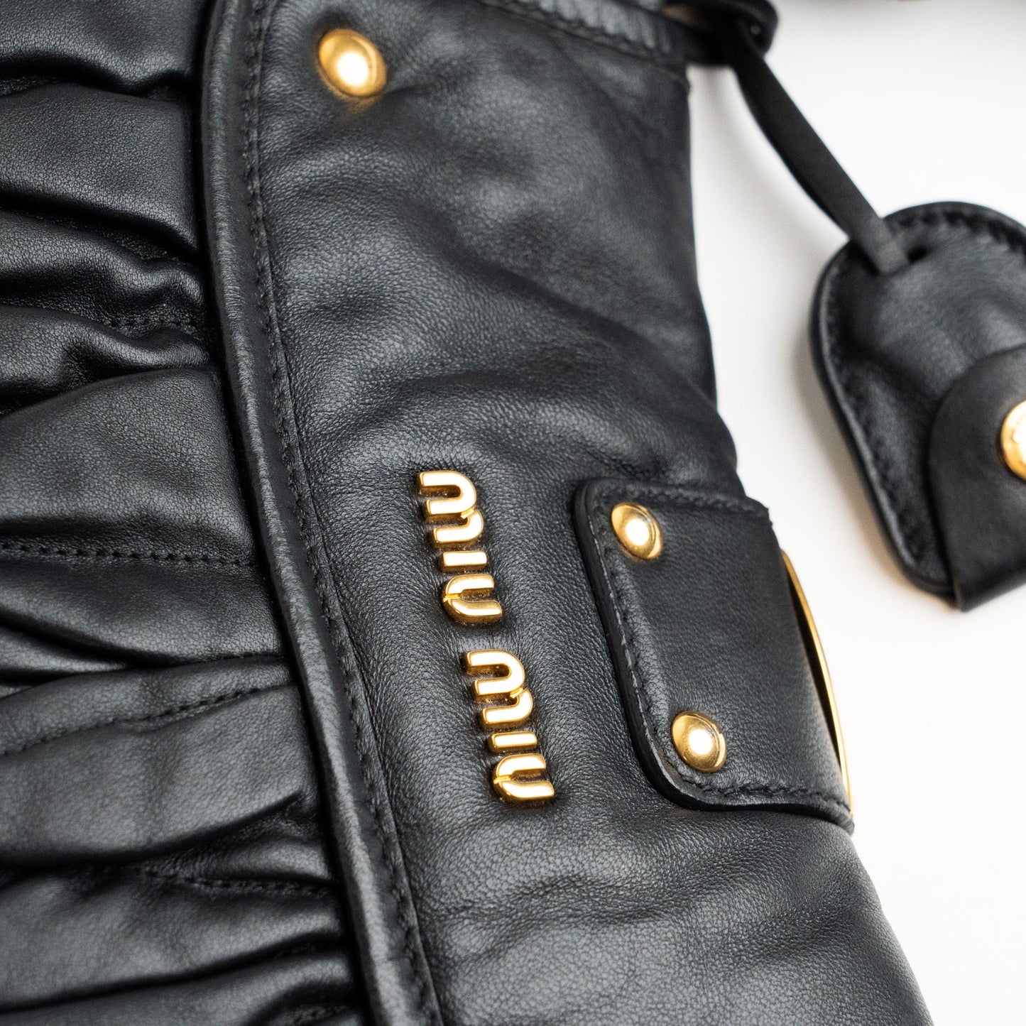 Miu Miu Matelassé Nappa Leather Coffer Hobo Bag - St. Luxe