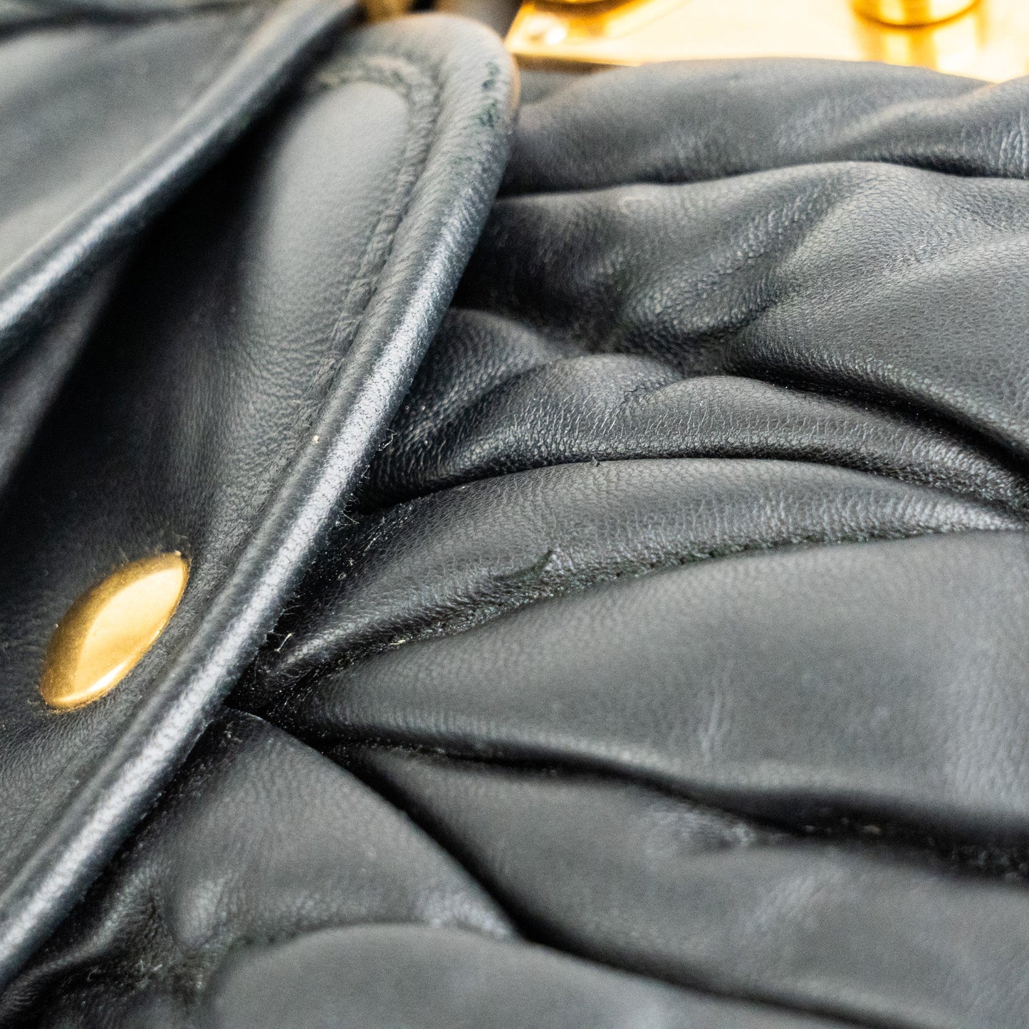 Miu Miu Matelassé Nappa Leather Coffer Hobo Bag - St. Luxe