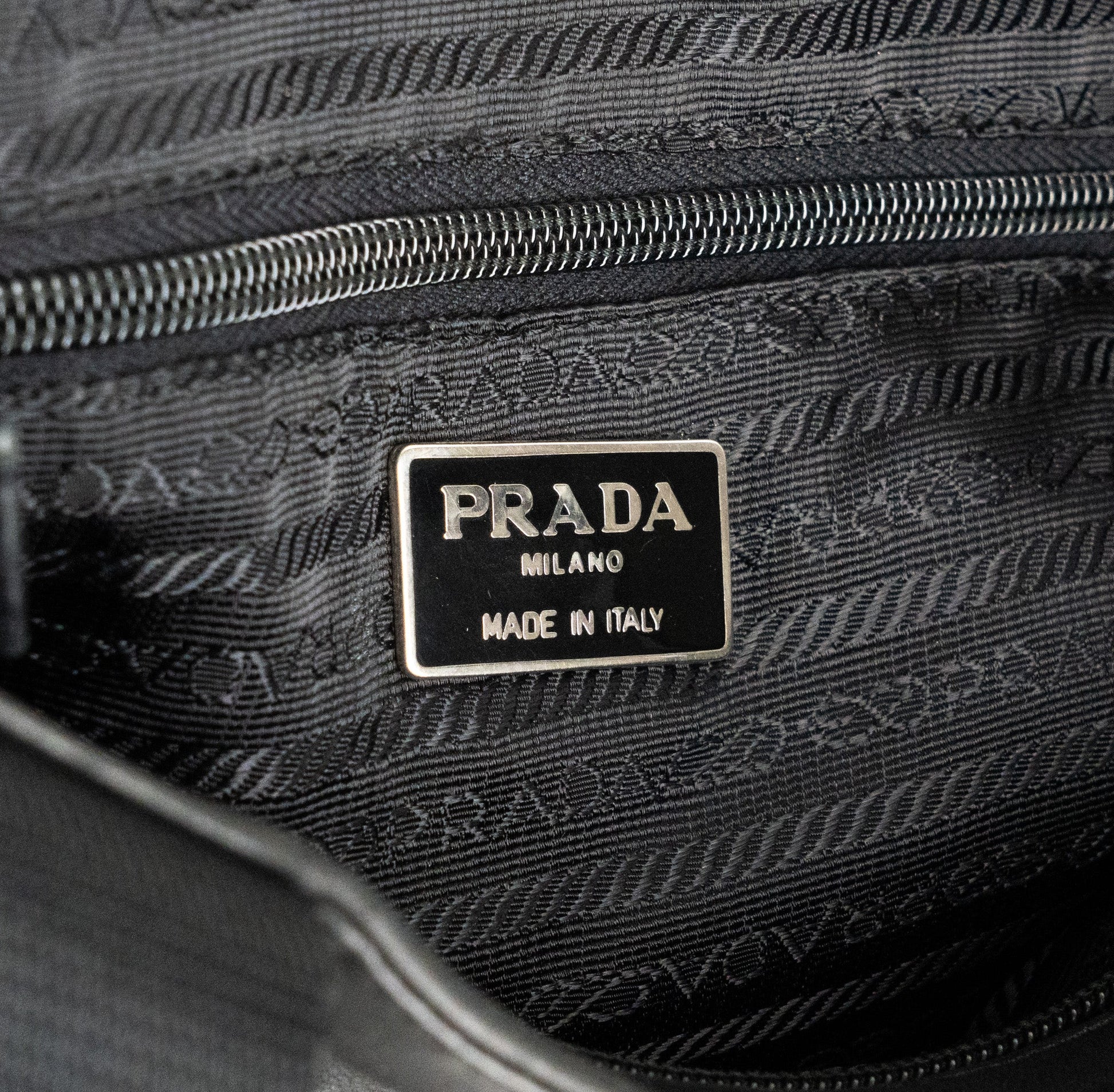 Prada Nappa City Black Leather Tote Bag - St. Luxe