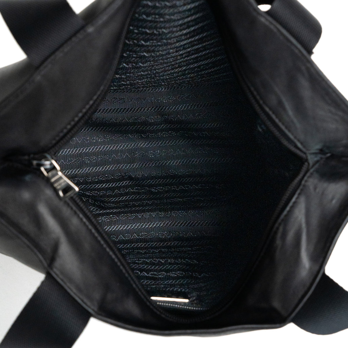 Prada Nappa City Black Leather Tote Bag - St. Luxe