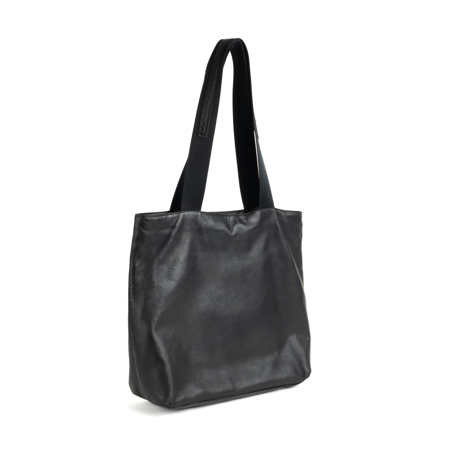 Prada Nappa City Black Leather Tote Bag - St. Luxe
