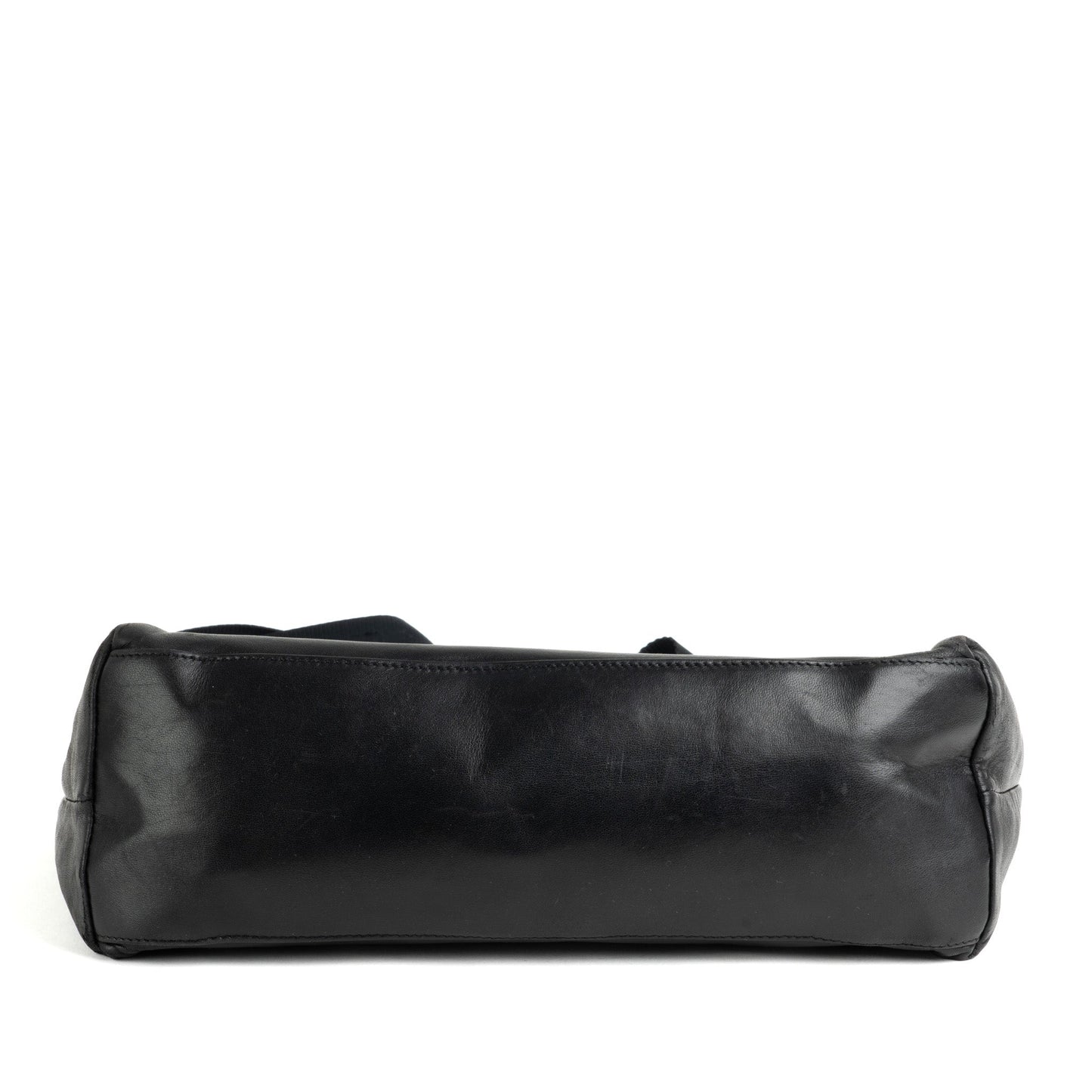 Prada Nappa City Black Leather Tote Bag - St. Luxe