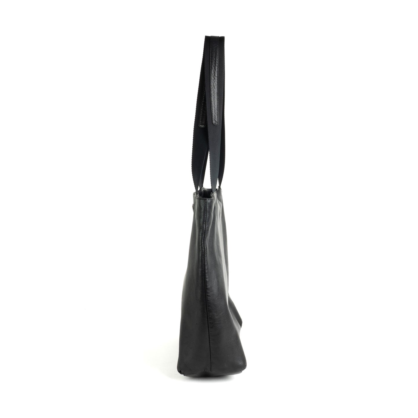 Prada Nappa City Black Leather Tote Bag - St. Luxe