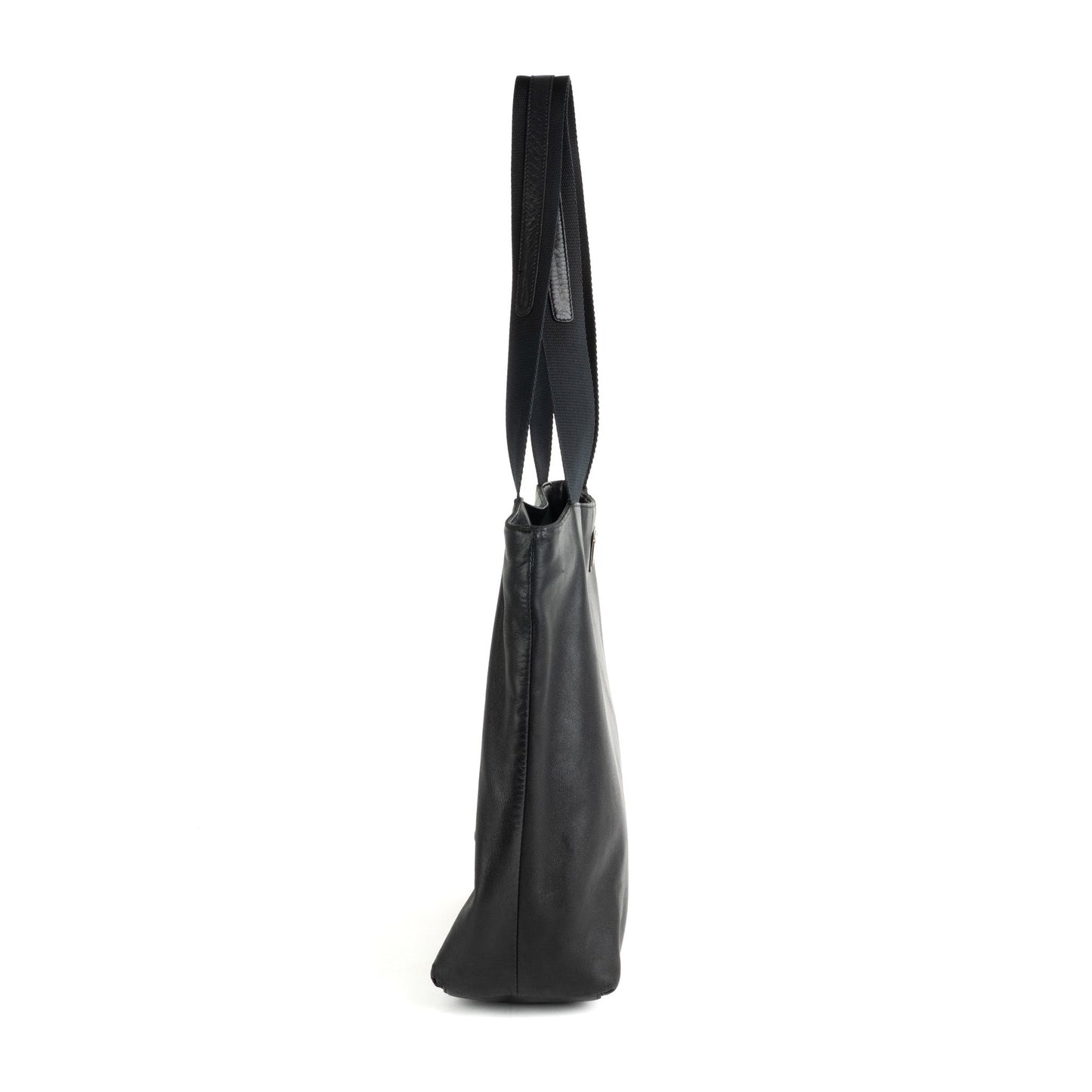 Prada Nappa City Black Leather Tote Bag - St. Luxe