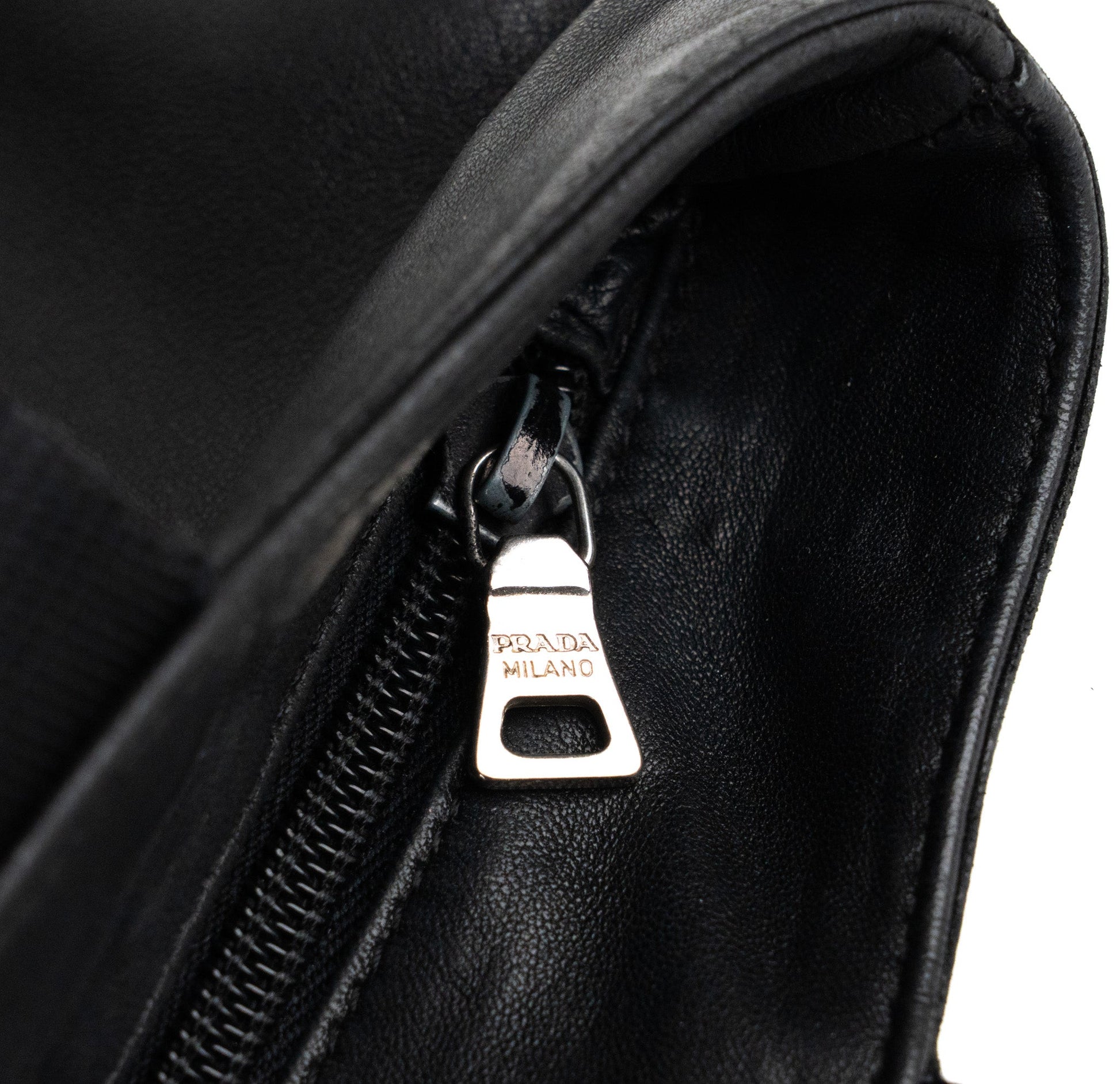 Prada Nappa City Black Leather Tote Bag - St. Luxe