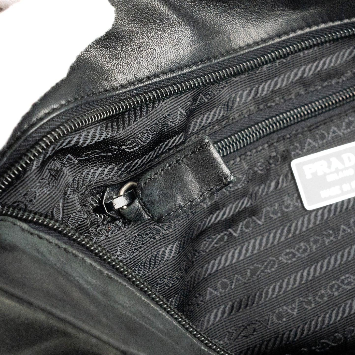 Prada Nappa City Black Leather Tote Bag - St. Luxe