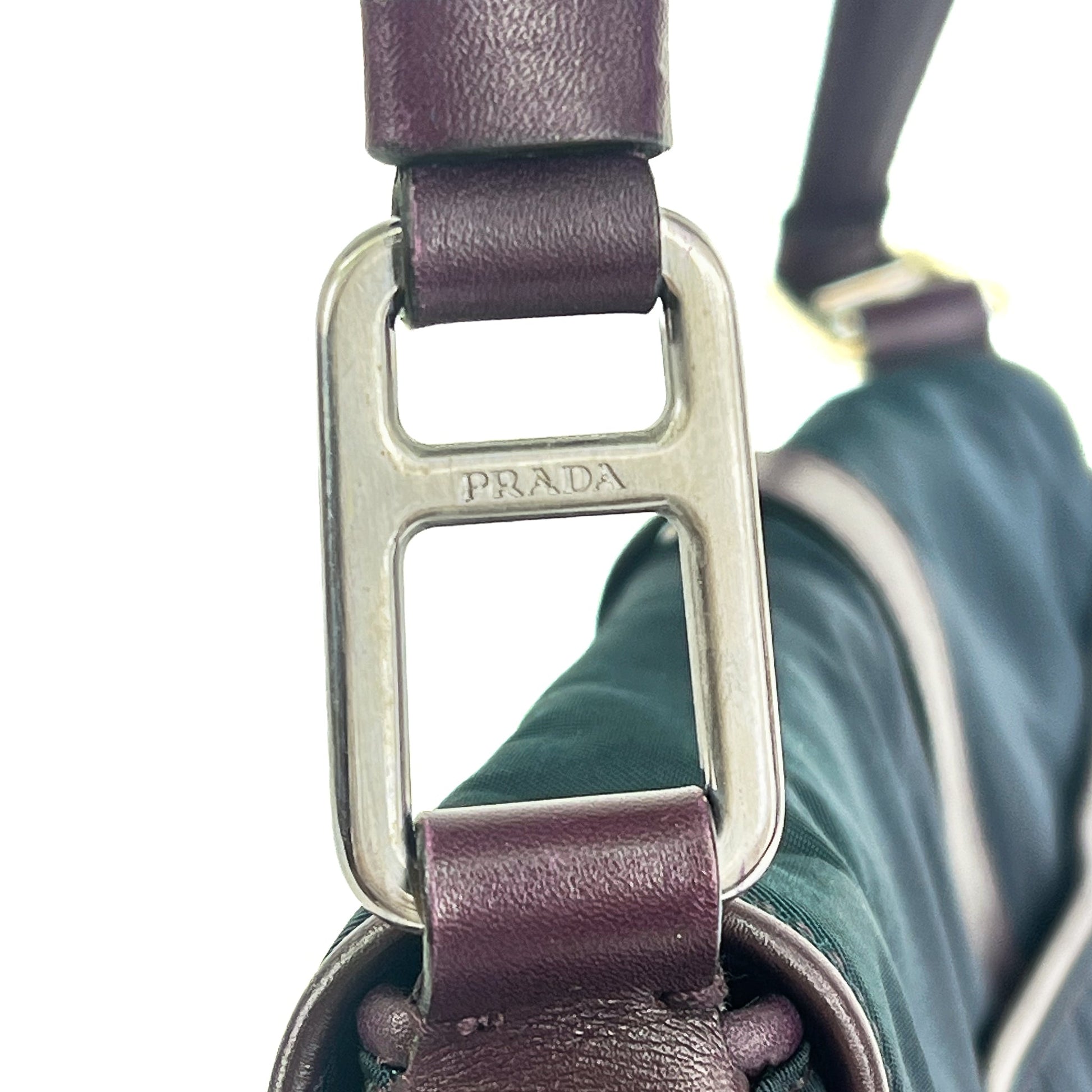 Prada Tessuto Chain Shoulder Bag - St. Luxe
