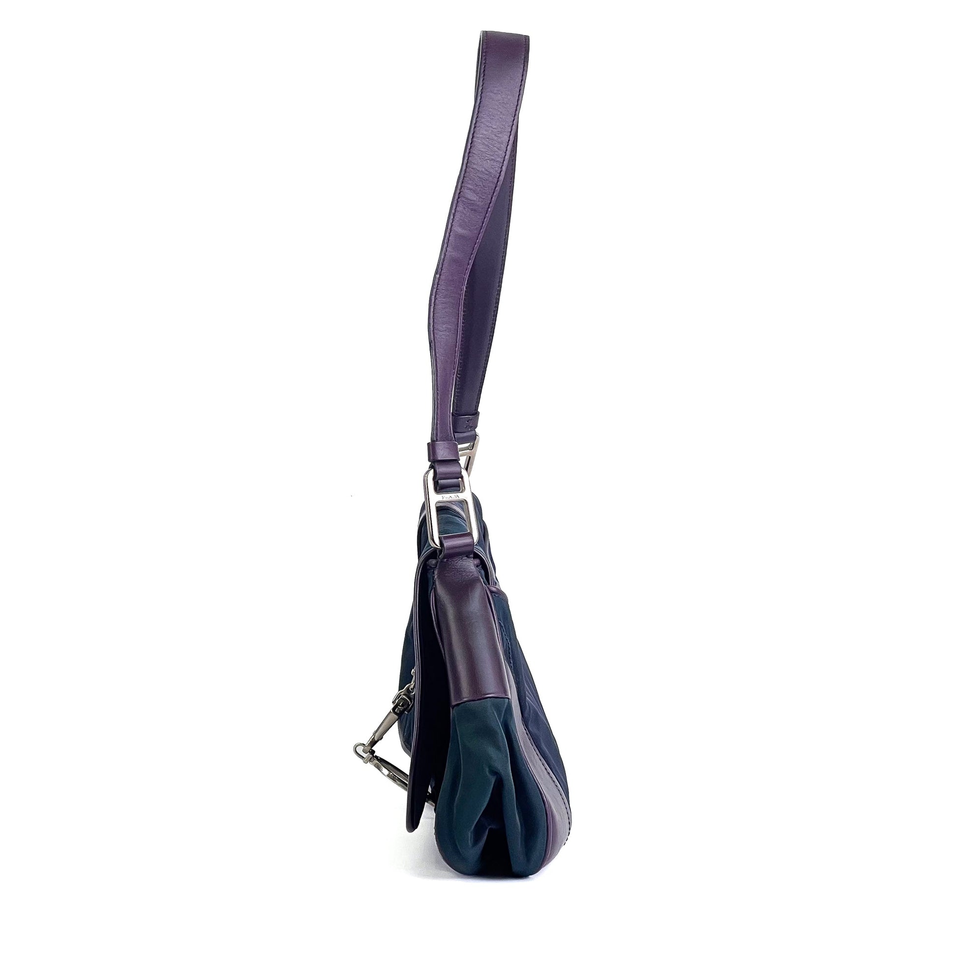 Prada Tessuto Chain Shoulder Bag - St. Luxe