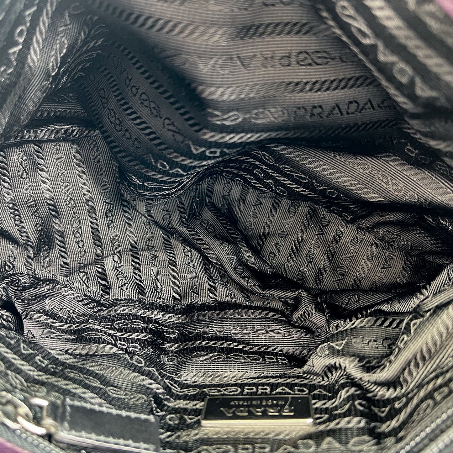 Prada Tessuto Chain Shoulder Bag - St. Luxe