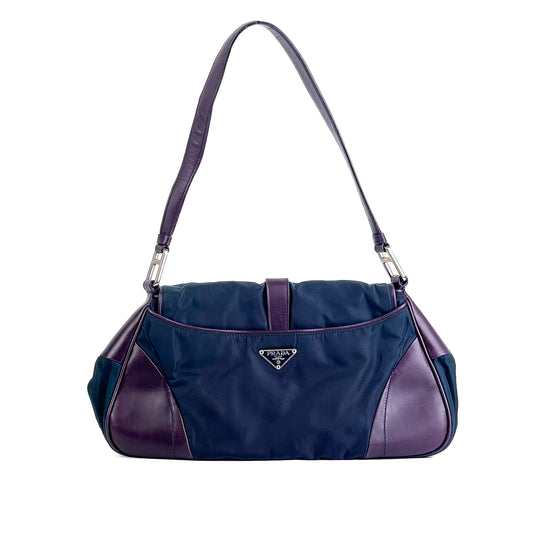 Prada Tessuto Chain Shoulder Bag - St. Luxe