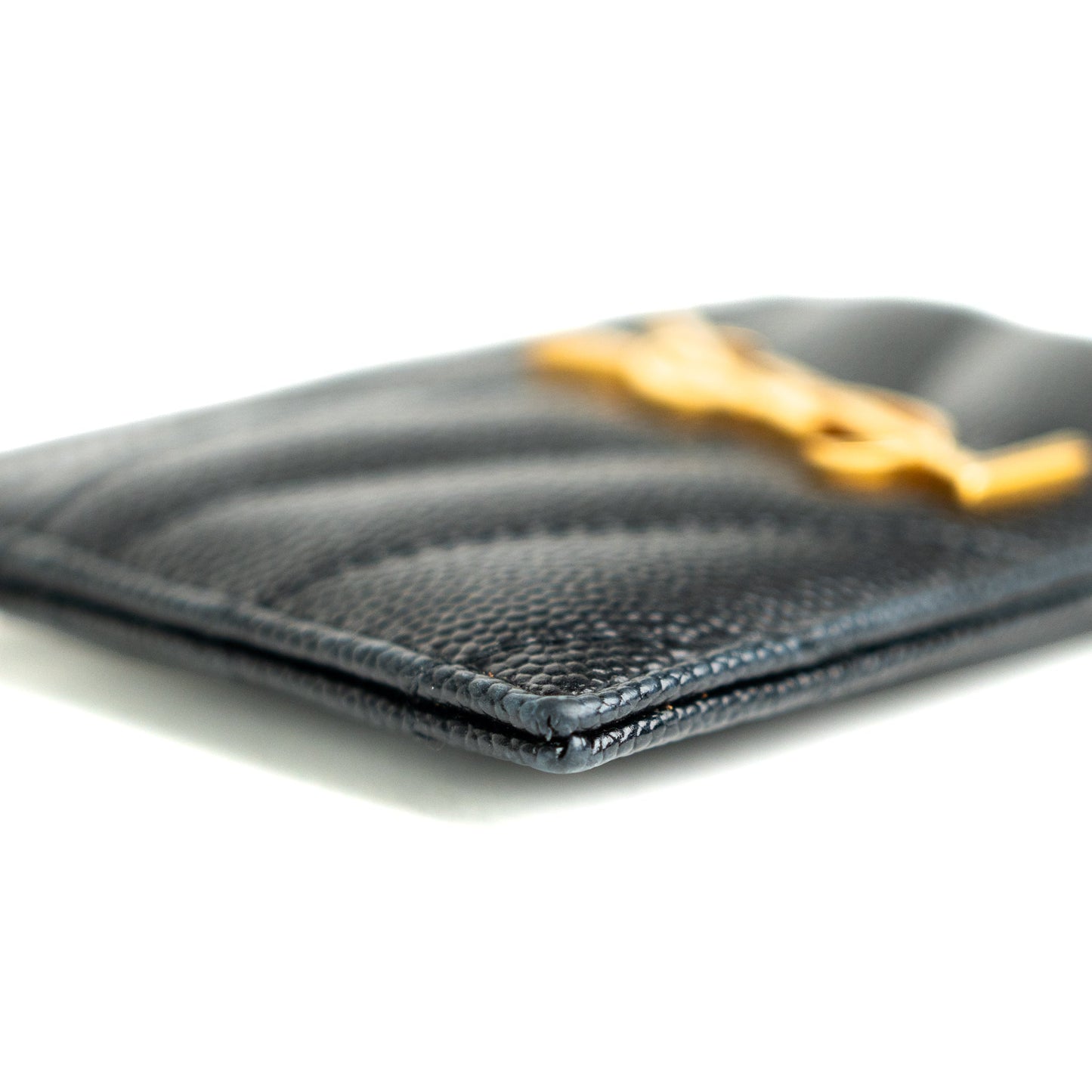 Saint Laurent Cassandre Matelasse Card Case - St. Luxe