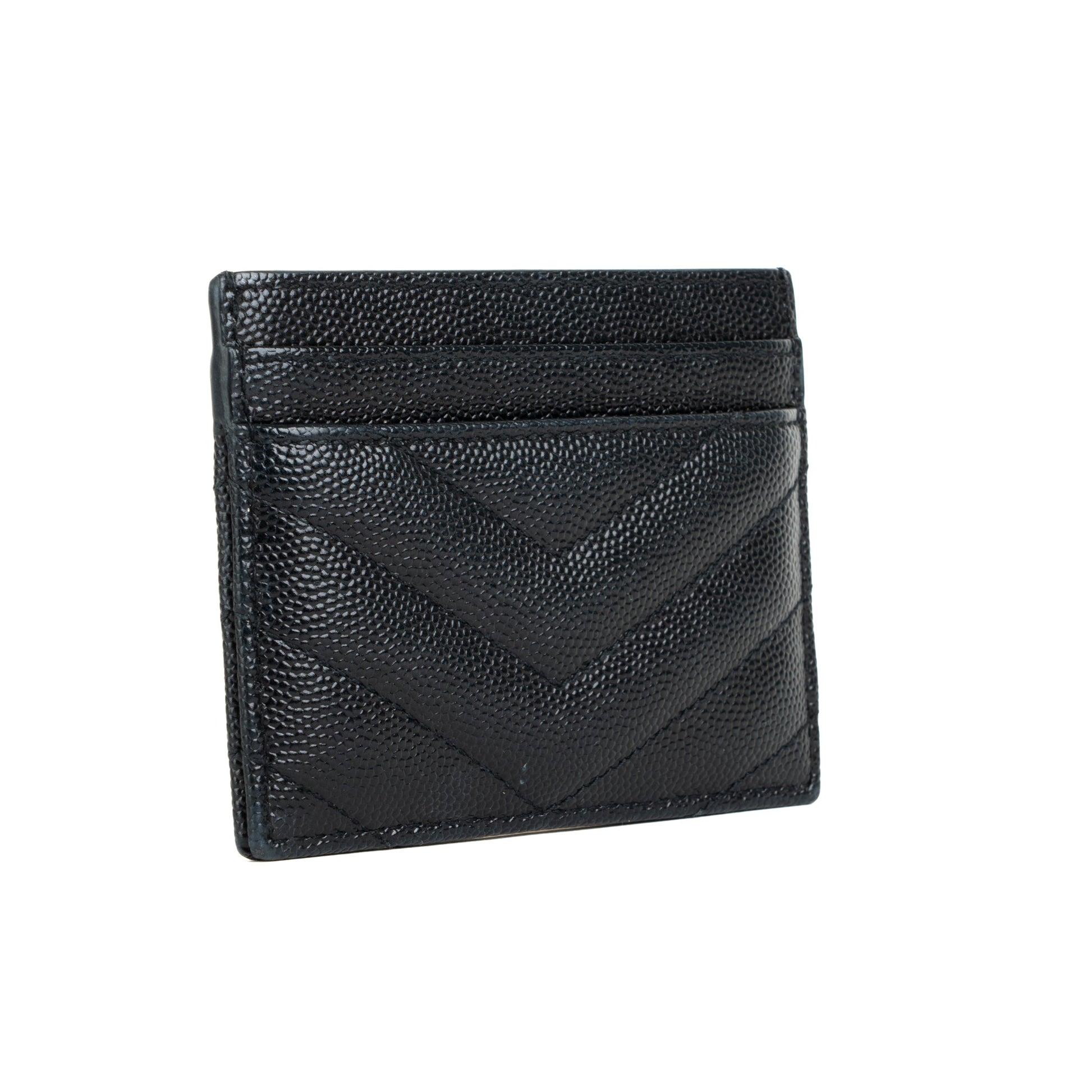 Saint Laurent Cassandre Matelasse Card Case - St. Luxe