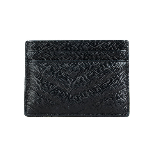 Saint Laurent Cassandre Matelasse Card Case - St. Luxe