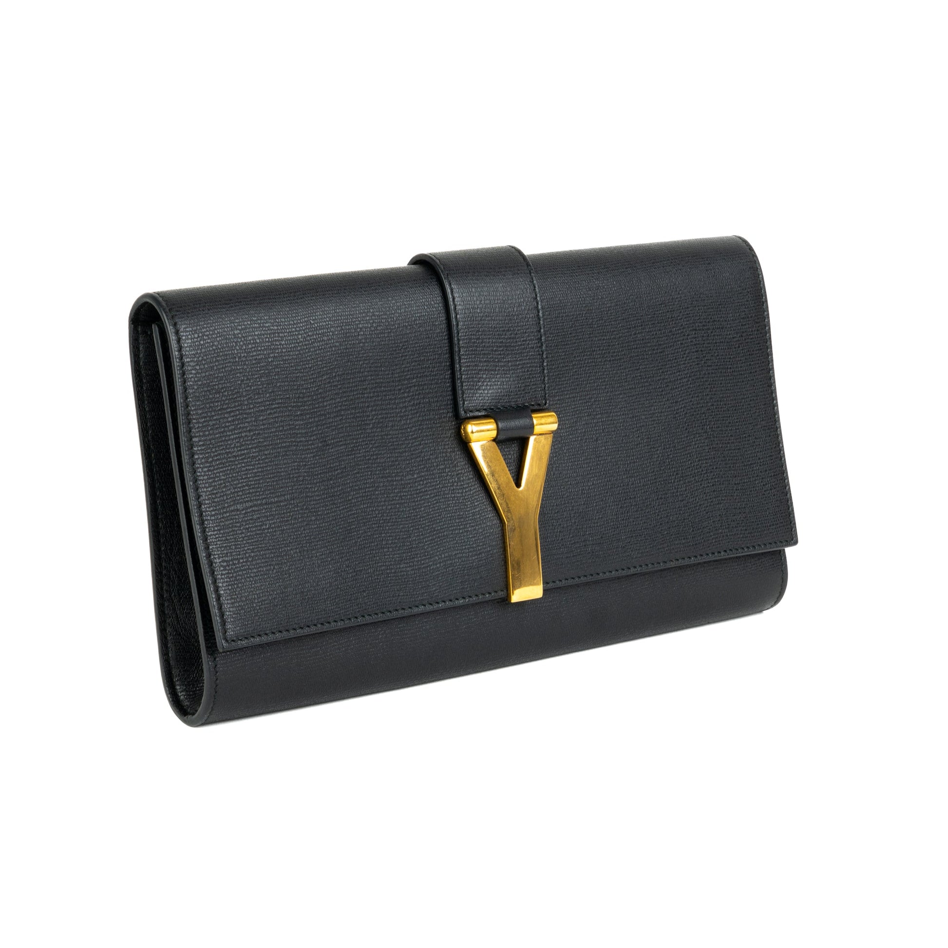 Saint Laurent Y Ligne Clutch - St. Luxe